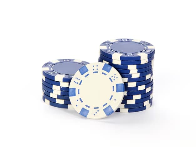 Professional Blackjack chips